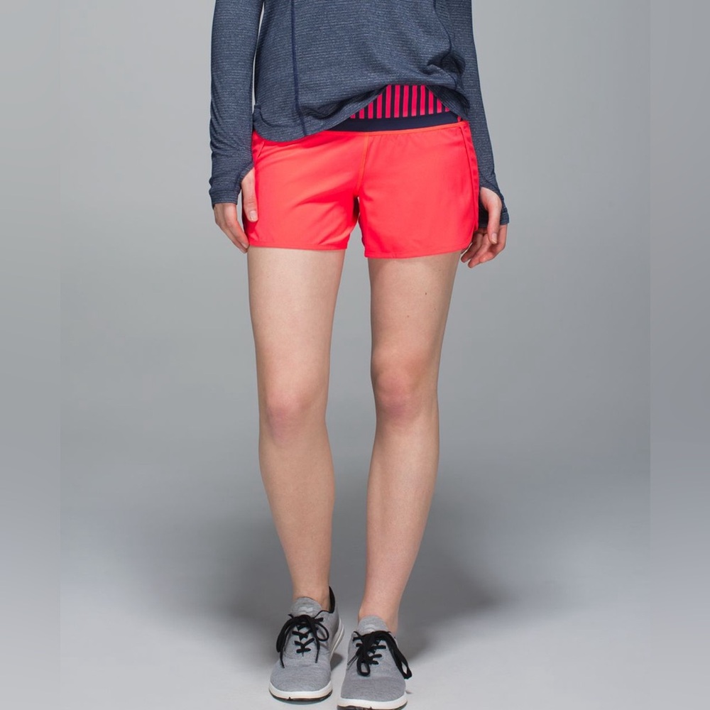 LULULEMON RUN TIMES SHORT 4 WAY STRETCH 4”